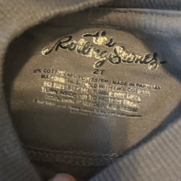 ROLLING STONE Pullover Graphic Band Crewneck Sweater/ Size 2T - Picture 5 of 6